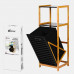 BAMBOO BLACK MOBILE P/BIANCHERIA CM.36X33X98H (2pz)